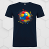 Tricou bbc navy minge handbal